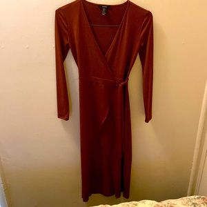Forever 21 wrap dress small